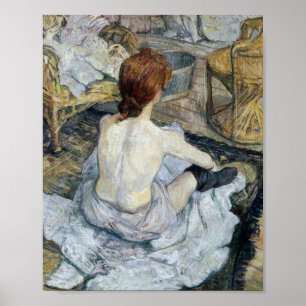 Henri De Toulouse - Lautrec -Rousse Poster