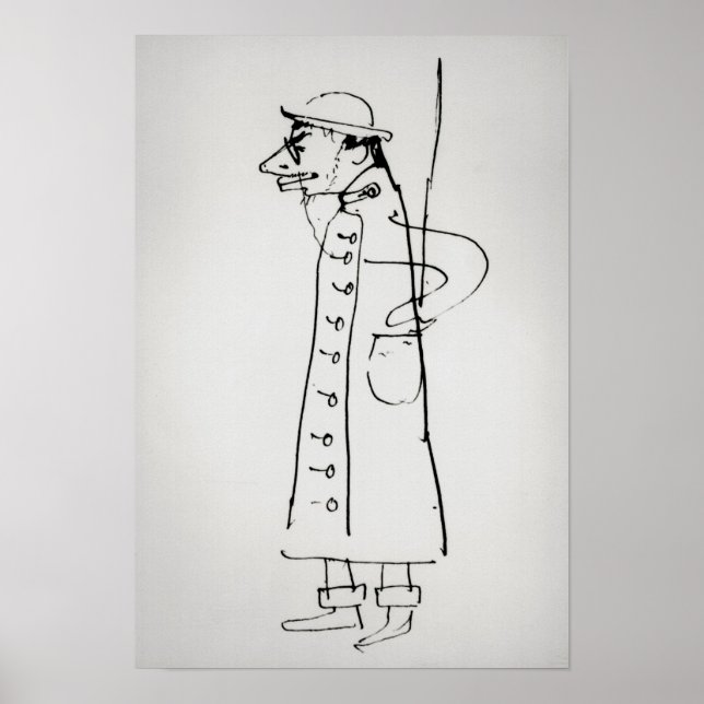 Henri de Toulouse-Lautrec | Self Portrait, c.1885 Poster (Front)