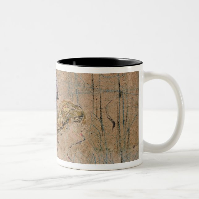 Henri de Toulouse-Lautrec | Sketch for 'At the Mas Two-Tone Coffee Mug (Right)