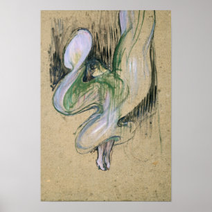 Henri de Toulouse-Lautrec   Study for Loie Fuller Poster