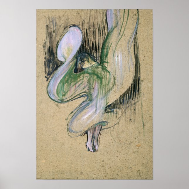 Henri de Toulouse-Lautrec | Study for Loie Fuller Poster (Front)