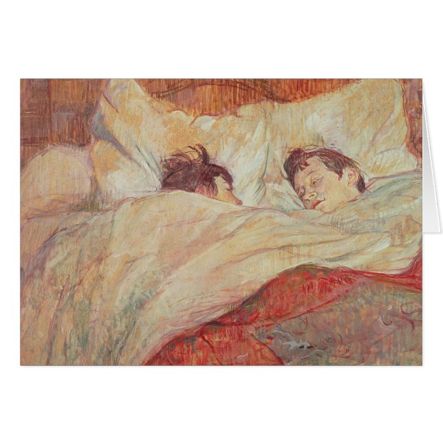 Henri de Toulouse-Lautrec | The Bed, c.1892-95 (Front Horizontal)