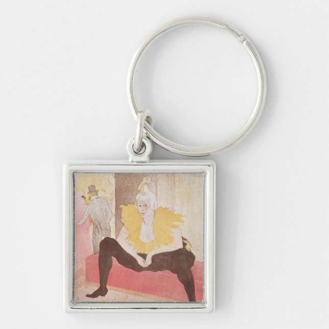 Henri de Toulouse-Lautrec | The Clowness Cha-U-Kao Key Ring (Front)