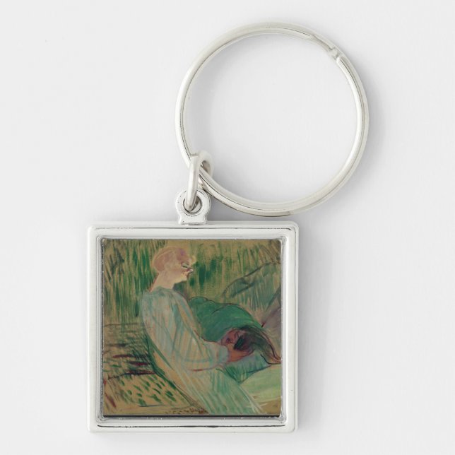Henri de Toulouse-Lautrec | The Divan, Rolande, 18 Key Ring (Front)