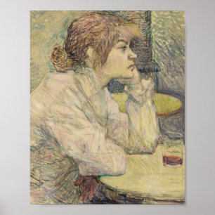 Henri De Toulouse Lautrec - The Hangover (Suzanne Poster