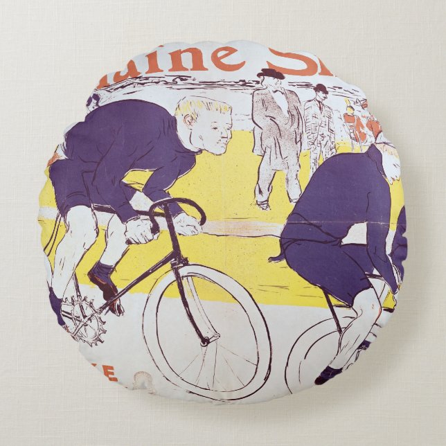 Henri de Toulouse-Lautrec | The Simpson Chain, 189 Round Cushion (Front)