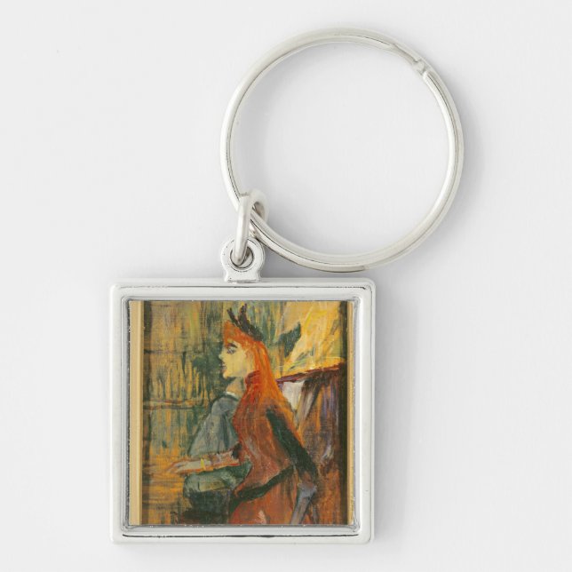 Henri de Toulouse-Lautrec | The Singing Lesson, 18 Key Ring (Front)