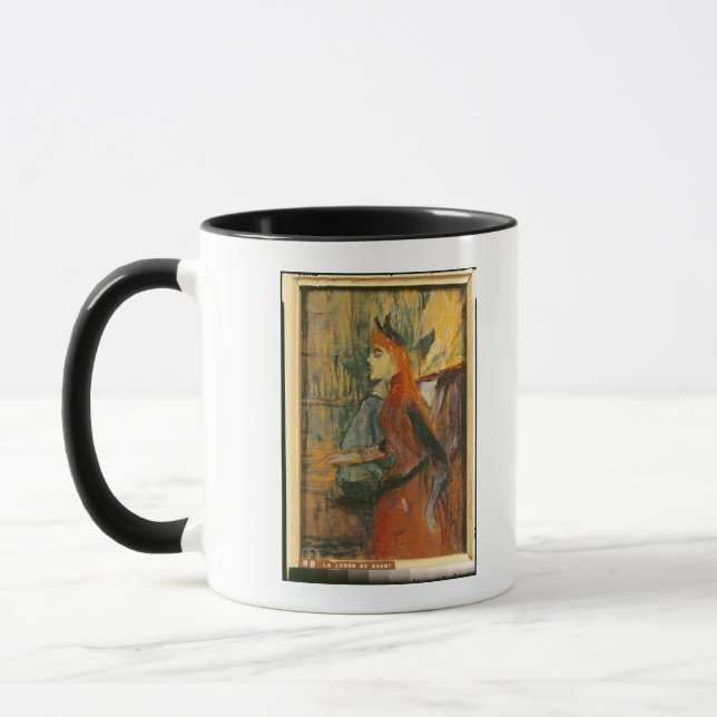 Henri de Toulouse-Lautrec | The Singing Lesson, 18 Mug (Left)