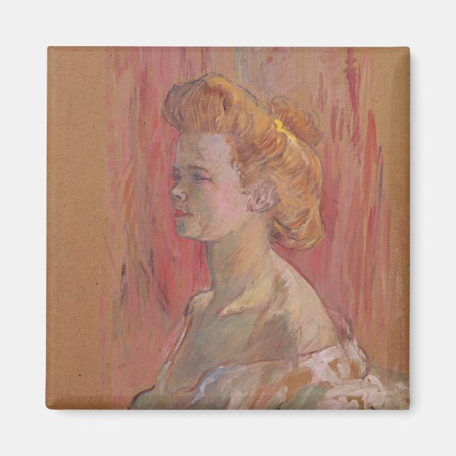 Henri de Toulouse-Lautrec | The Sphinx, 1898 Magnet (Front)