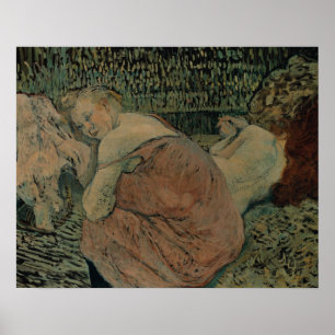 Henri de Toulouse-Lautrec - Two Friends Poster