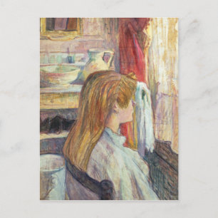 Henri de Toulouse-Lautrec Woman at the Window, 1 Postcard