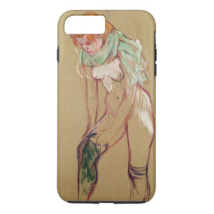 Henri de Toulouse-Lautrec   Woman Pulling Up her S iPhone 8 Plus/7 Plus Case