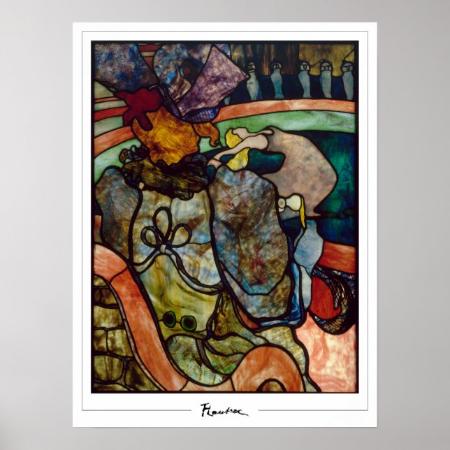 Henri de Toulouse-Lautrec Zedign Art Poster #8 (Front)