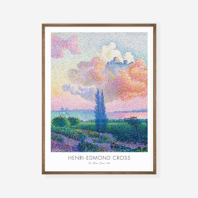 Henri Edmond Cross Pink Cloud Art Exhibition Poster (Creator Uploaded)