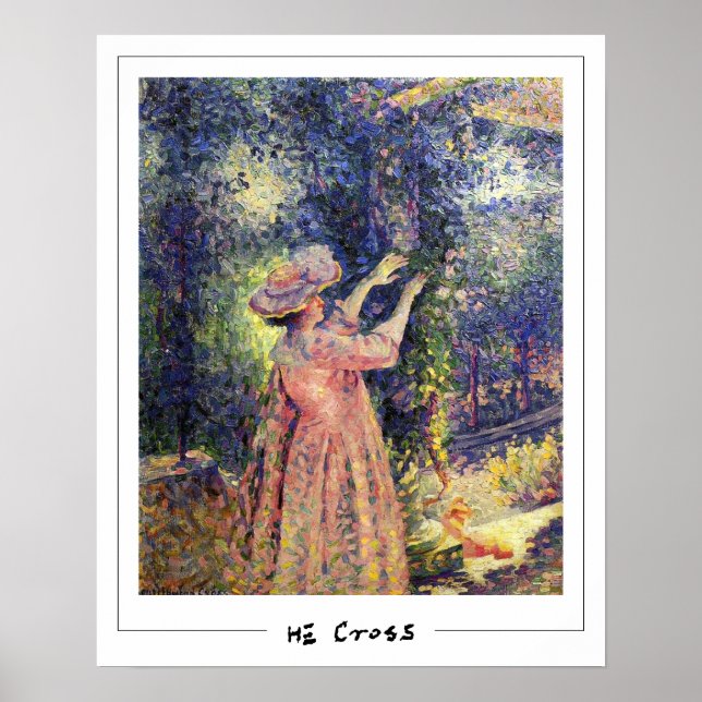 Henri-Edmond Cross Zedign Art Poster #12 (Front)