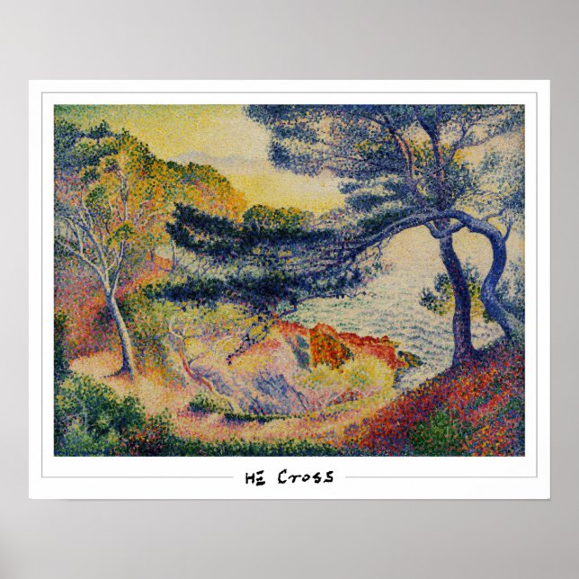 Henri-Edmond Cross Zedign Art Poster #8 (Front)