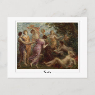 Henri Fantin-Latour #20 - Fine Art Postcard