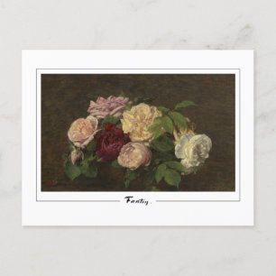 Henri Fantin-Latour #374 - Fine Art Postcard