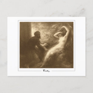Henri Fantin-Latour #454 - Fine Art Postcard