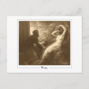 Henri Fantin-Latour #454 - Fine Art Postcard