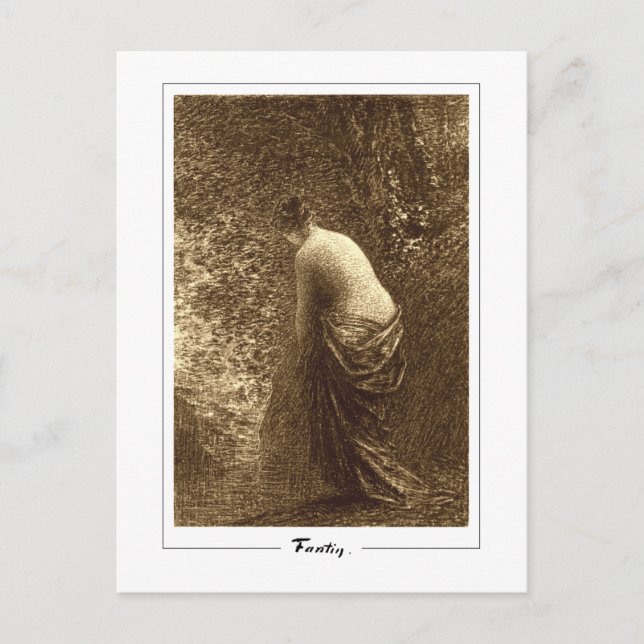 Henri Fantin-Latour #512 - Fine Art Postcard (Front)