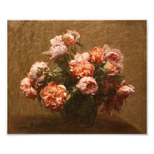 Henri Fantin-Latour Vase of Peonies Print