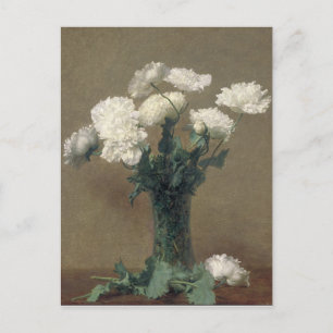 Henri Fantin Latour Vintage Poppies Postcard