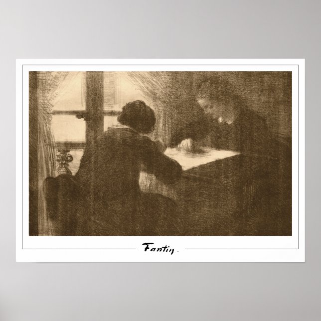 Henri Fantin-Latour Zedign Art Poster #193 (Front)