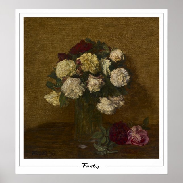 Henri Fantin-Latour Zedign Art Poster #2 (Front)
