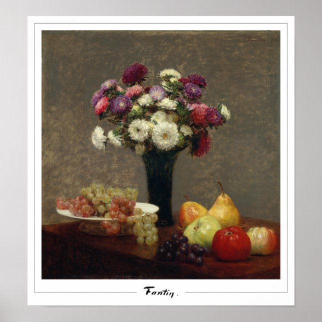 Henri Fantin-Latour Zedign Art Poster #21 (Front)