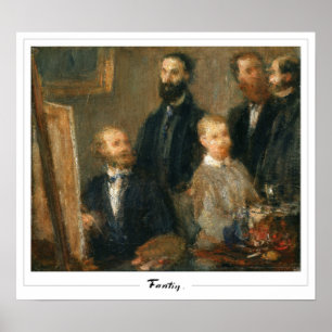 Henri Fantin-Latour Zedign Art Poster #5
