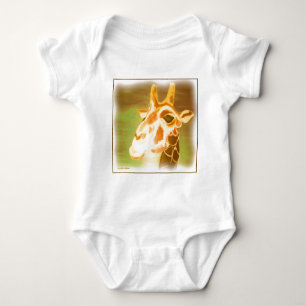 Henri Giraffe Baby Bodysuit