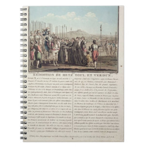 Henri II (1519-59) receives the keys of Metz, Toul Notebook
