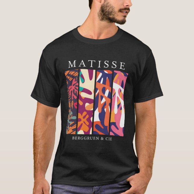 Henri Matisse Cut Outs Teachers T-Shirt (Front)