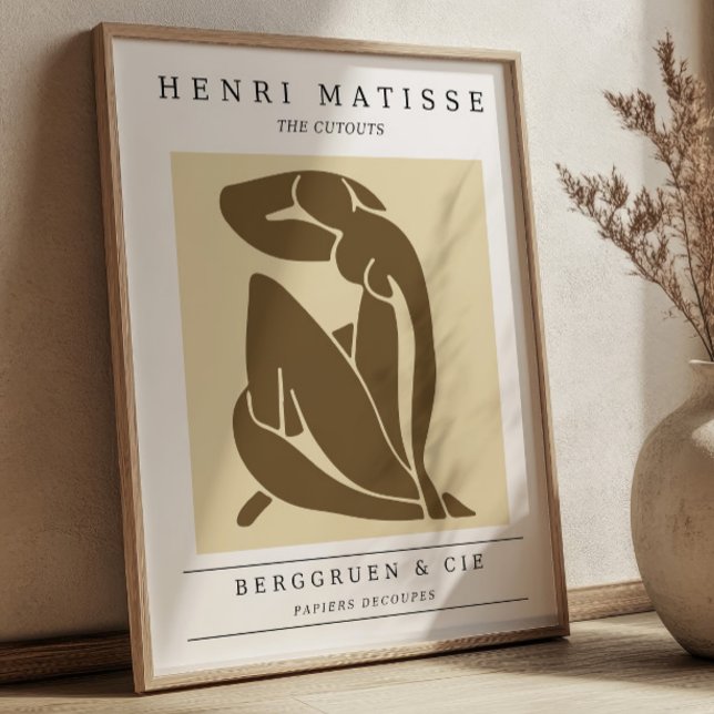 Henri Matisse Cutouts Retro Exhibition Poster (Creator Uploaded)