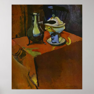 Henri Matisse - Dishes on a Table - 1900 Poster