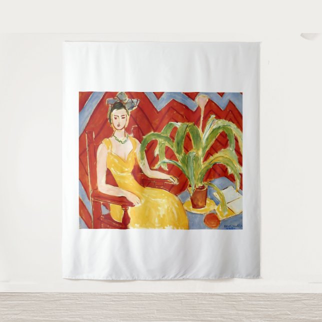 Henri Matisse painting Tapestry (Front)
