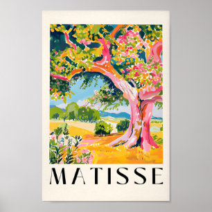 Henri Matisse Print, Oak Tree Art, Landscape Paint Poster