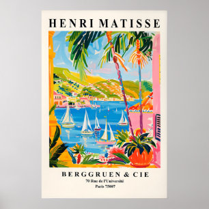 Henri Matisse Print Pink Mediterranean Riviera