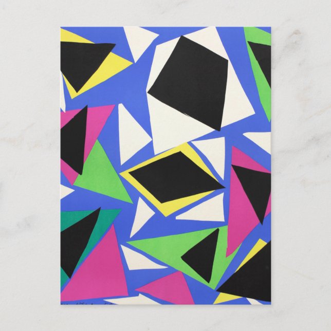 Henri Matisse's Exhibition Poster Postcard (Front)