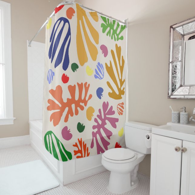 Henri No. 2 Shower Curtain (In Situ)