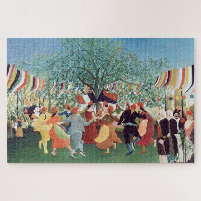 Henri Rousseau A Centennial of Independence Jigsaw Puzzle (Horizontal)