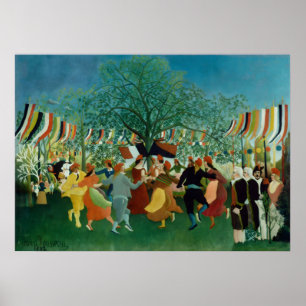 Henri Rousseau - A Centennial of Independence Poster