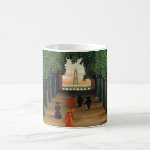 Henri Rousseau, Avenue in the Park at Saint Cloud Coffee Mug