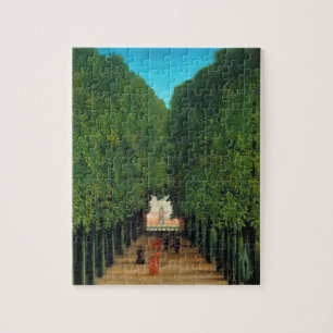 Henri Rousseau, Avenue in the Park at Saint Cloud Jigsaw Puzzle