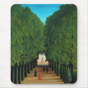 Henri Rousseau, Avenue in the Park at Saint Cloud Mouse Pad