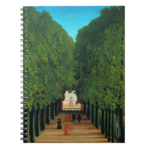 Henri Rousseau, Avenue in the Park at Saint Cloud Notebook