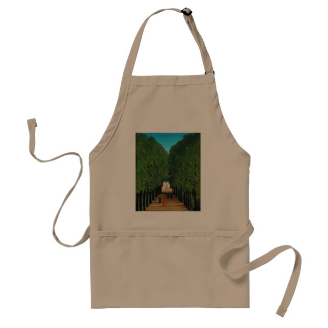 Henri Rousseau, Avenue in the Park at Saint Cloud Standard Apron (Front)