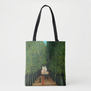 Henri Rousseau, Avenue in the Park at Saint Cloud Tote Bag
