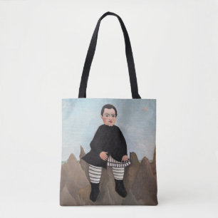 Henri Rousseau - Boy on the Rocks Tote Bag